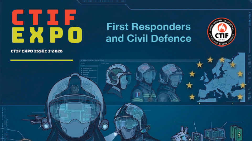 Screenshot of part of the magazine cover for CTIF Expo 2026. 