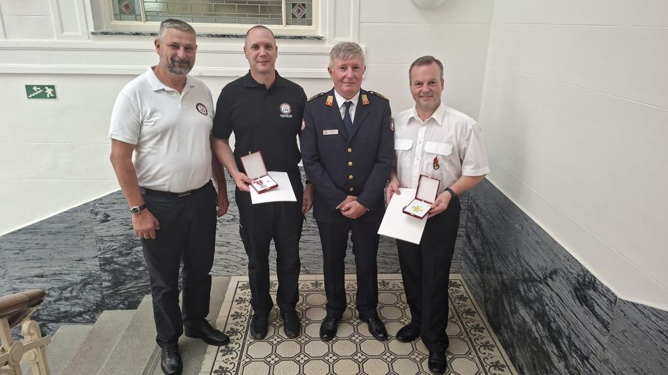 At the closing ceramony CTIF awarded Monika Nêmečková with the Medal of Merit. At the Youth Commission CTIF awarded Jörn-Hendrink Kuinke with the Officer's Cross and Thomas Lemmler with the Medal of Merit.