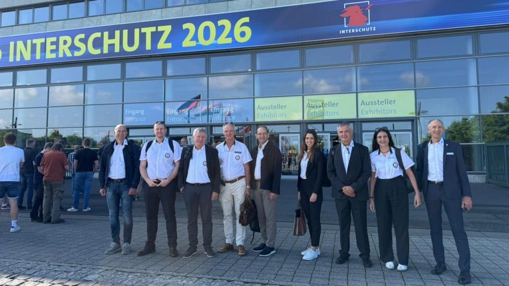 The CTIF Executive Committee at Interschutz 2026. 