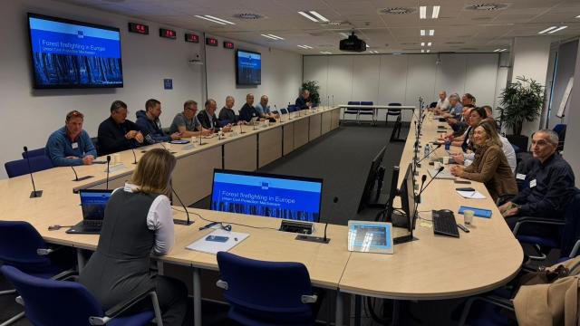 The CTIF Forest Fire Commission meeting in Brussels last week of April 2026.  