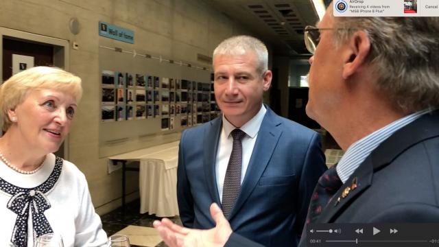 CTIF President Tore Eriksson with the Russian Delegation at DA 2019 in Martigny