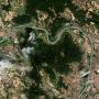 Photo Credit:   Danube’s waters fall to record lows ESA524550 - The Danube River near Budapest.jpg  These Copernicus Sentinel-2 images show a stretch of the Danube river about 45 km north of the Hungarian capital, Budapest. 